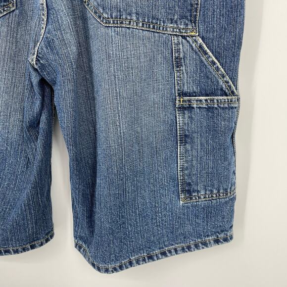 U.S. Polo Association Men's Carpenter Denim Shorts Sz 42 Long Hiking Camping - Picture 5 of 16